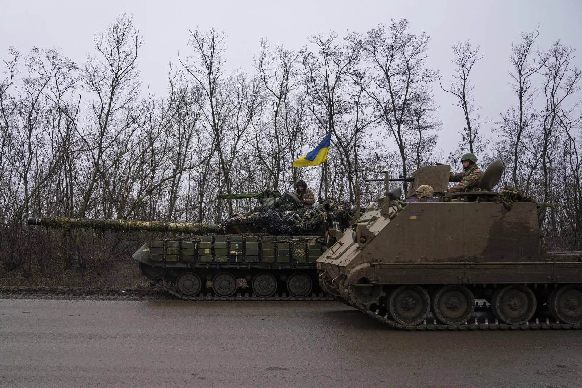 Украинская бронетехника под Артемовском Украинская бронетехника под Артемовском - РИА Новости, 1920, 10.03.2023