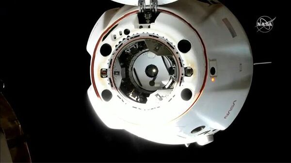Корабль SpaceX Dragon Endurance отстыковался от МКС. Кадр видео