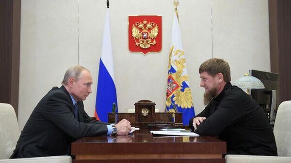 LIVE: Встреча Путина с Кадыровым в Москве