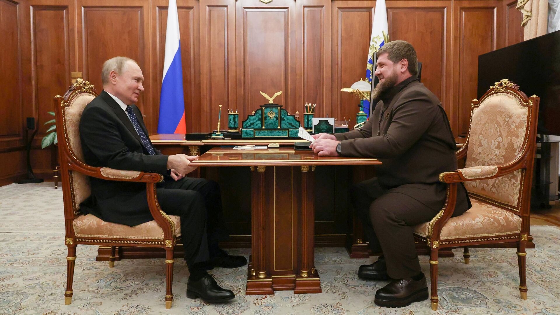 Зарубин показал неожиданный диалог Путина и Кадырова