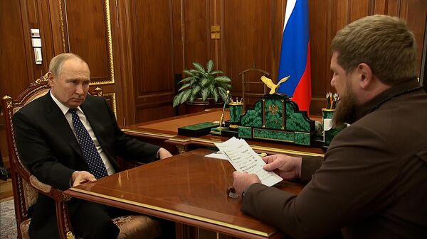 Мы не подведем! – Путин встретился с Кадыровым в Москве