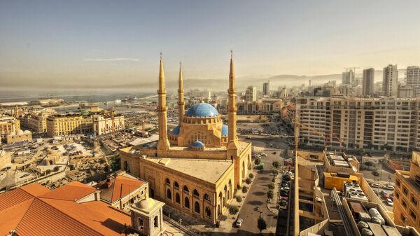 Мечеть Мохаммада аль-Амина в центре Бейрута в Ливане