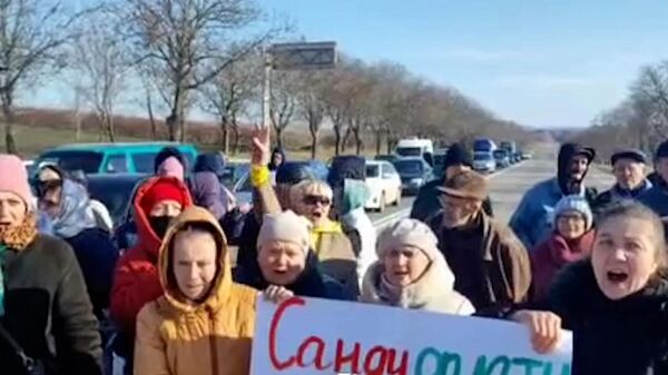 Санду, оплати счета: активисты партии Шор блокируют дороги в Молдавии