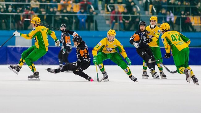 Кузбасс - Водник,  чемпионат России по бенди