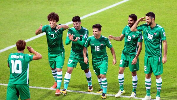 Футболисты сборной Ирака
