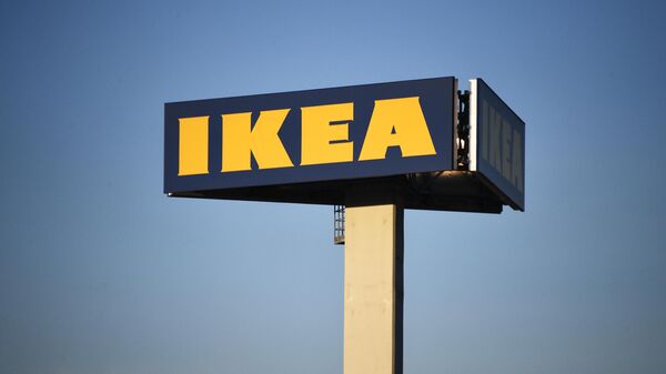 Вывеска магазина IKEA