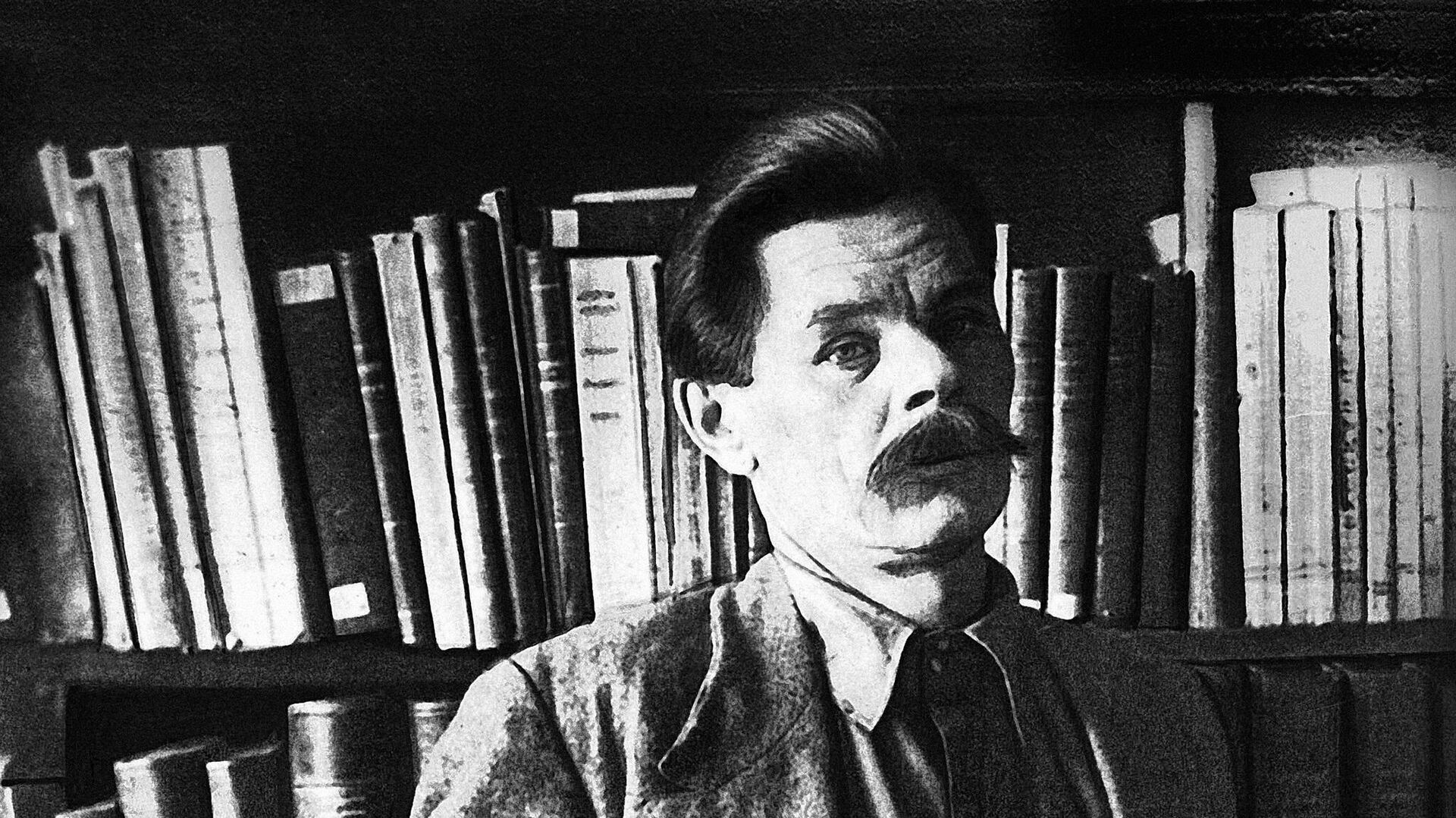 Russian writer Maxim Gorky - RIA Novosti, 1920, 15.03.2023