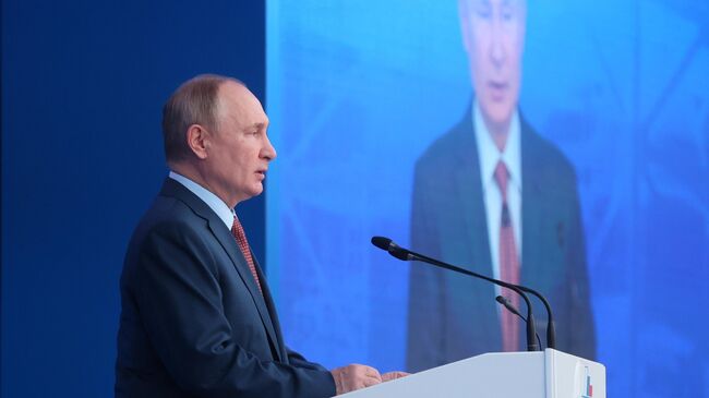 Президент России Владимир Путин