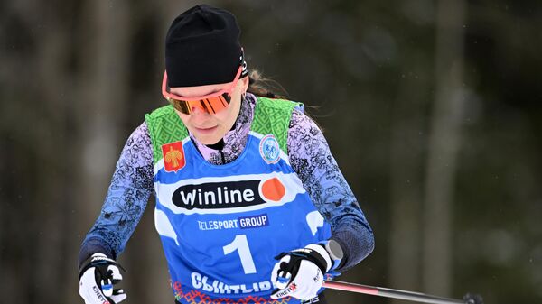 Российская лыжница Анастасия Кулешова