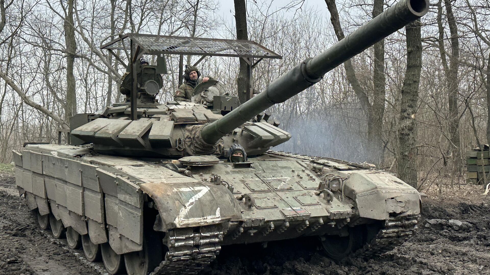 Танк Т-72Б3М на марьинском направлении - РИА Новости, 1920, 22.03.2023