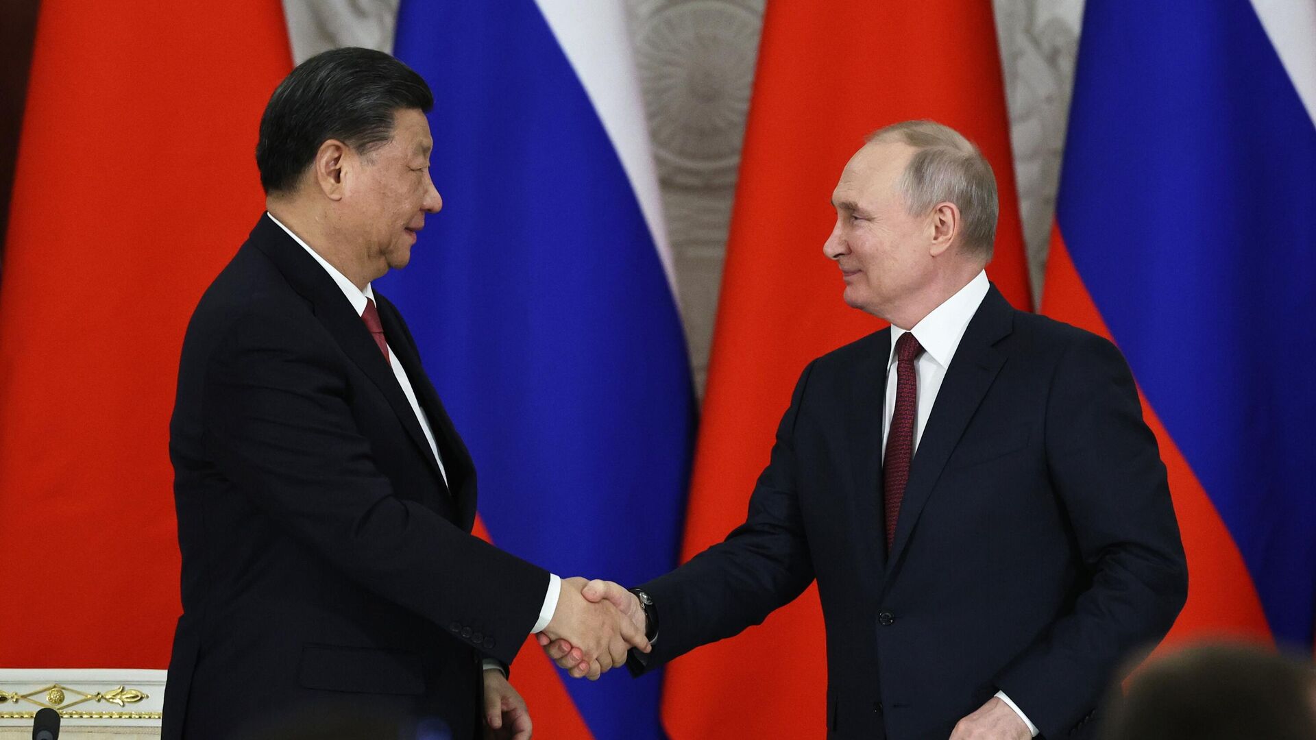 Russian President Vladimir Putin and Chinese President Xi Jinping - RIA Novosti, 1920, 25.03.2023