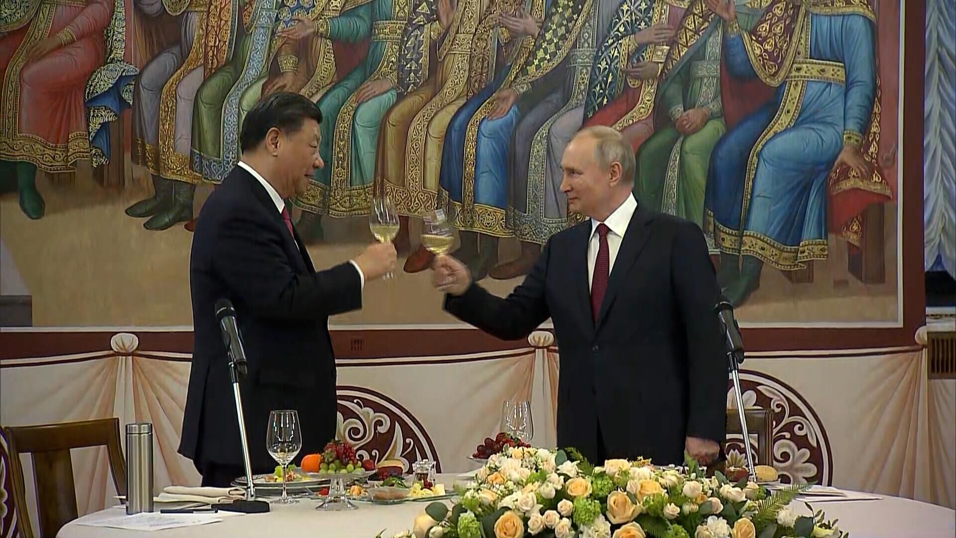 Poutine a porté un toast à la santé du chef de la RPC et à l'approfondissement de la coopération - RIA Novosti, 1920, 21/03/2023