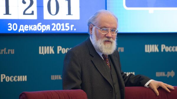Бывший председатель Центральной избирательной комиссии России Владимир Чуров