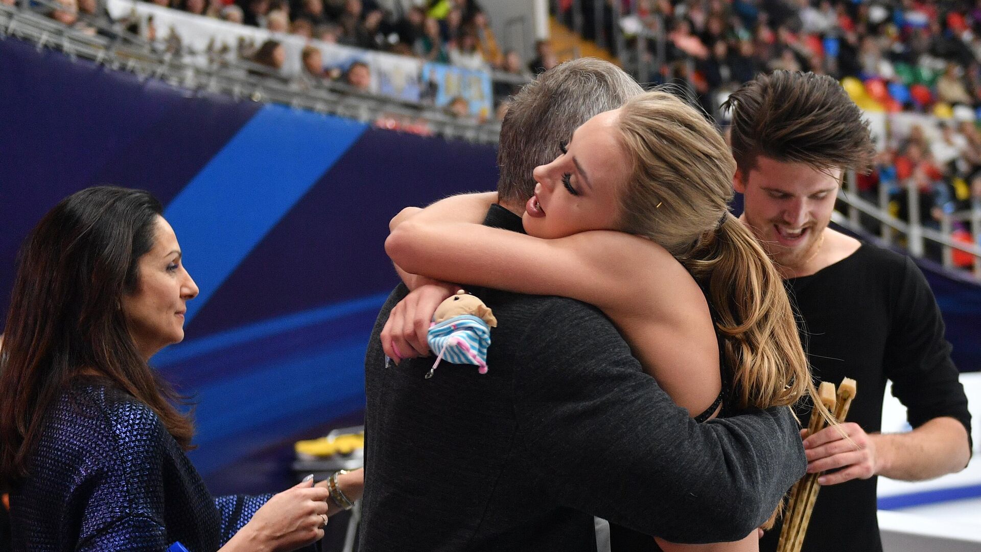 Alexandra Stepanova and Ivan Bukin and coaches Alexander Svinin and Irina Zhuk - RIA Novosti, 1920, 22.03.2023