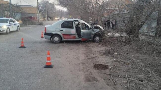 На месте ДТП в Ленинском районе Астархани