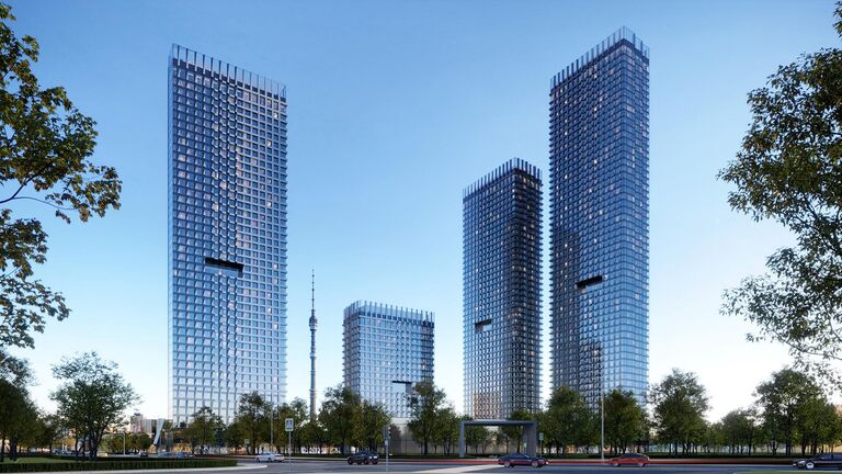 ЖК Upside Towers в Огородном проезде в Москве