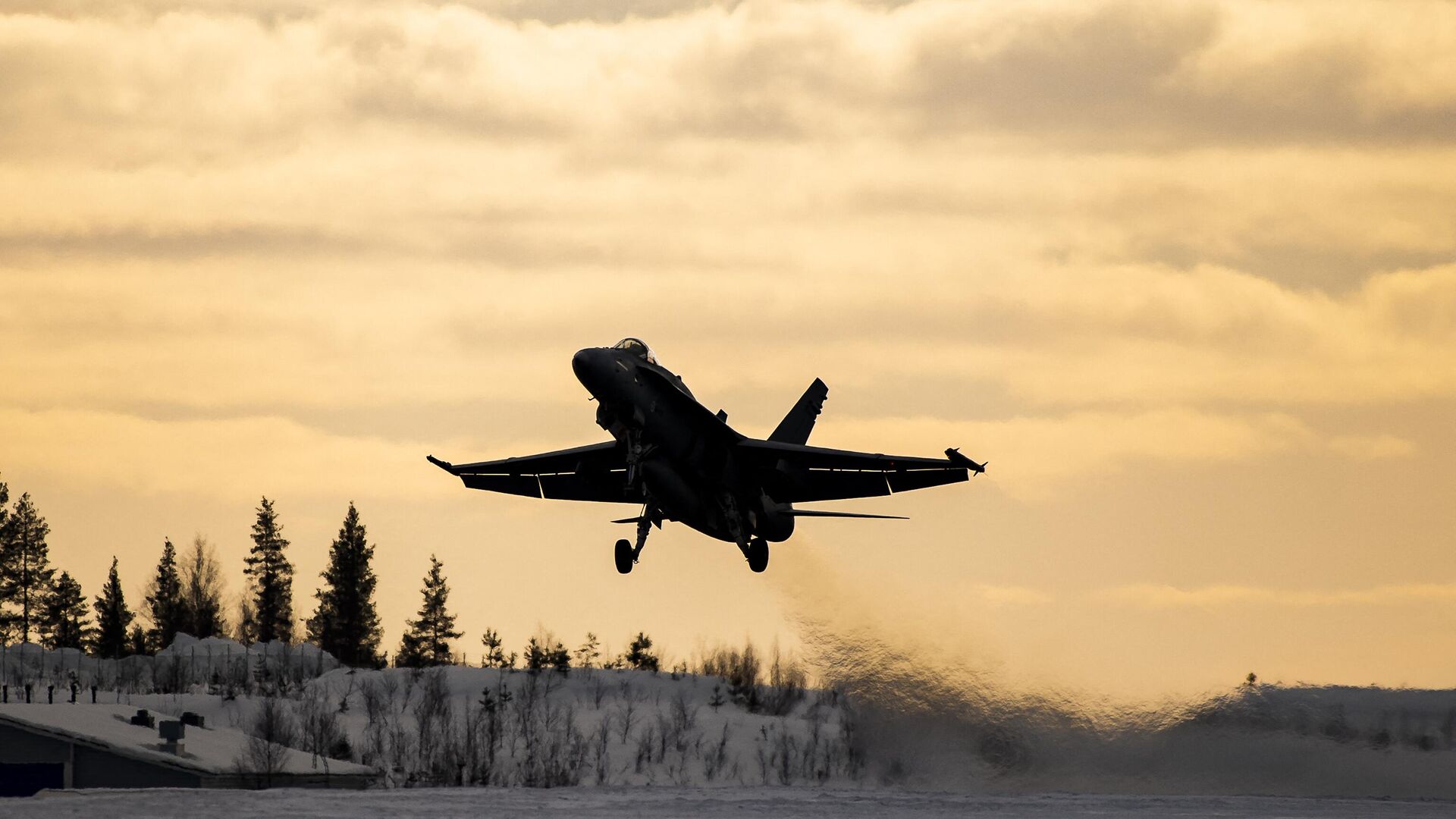 Финский F-18 Hornet - РИА Новости, 1920, 23.03.2023