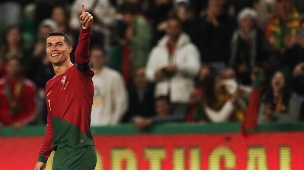 Нападающий сборной Португалии Криштиану Роналду