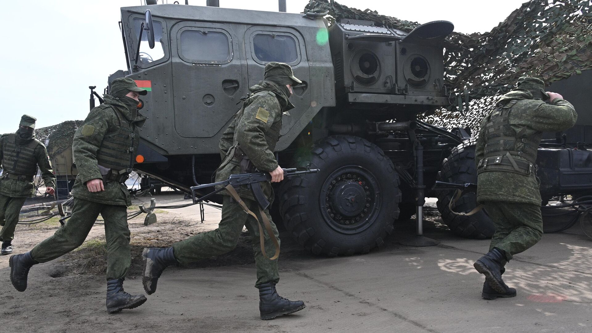 Белорусский военнослужащие