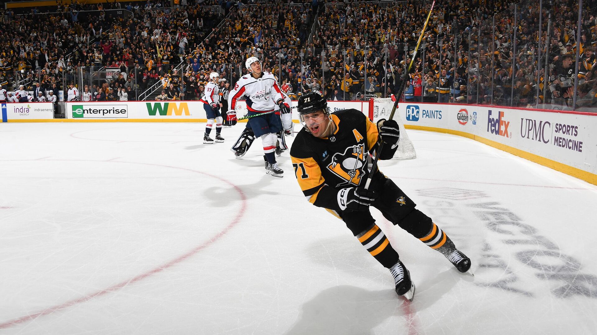 Pittsburgh Penguins hockey player Evgeni Malkin in a game against Washington Capitals - RIA Novosti, 1920, 26.03.2023