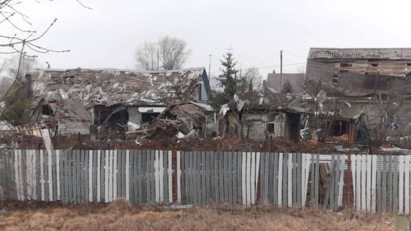 Последствия взрыва в Киреевске Тульской области