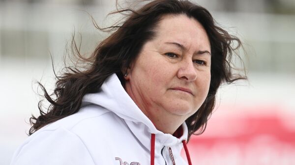 Президент Федерации лыжных гонок России, главный тренер сборной России по лыжным гонкам Елена Вяльбе 