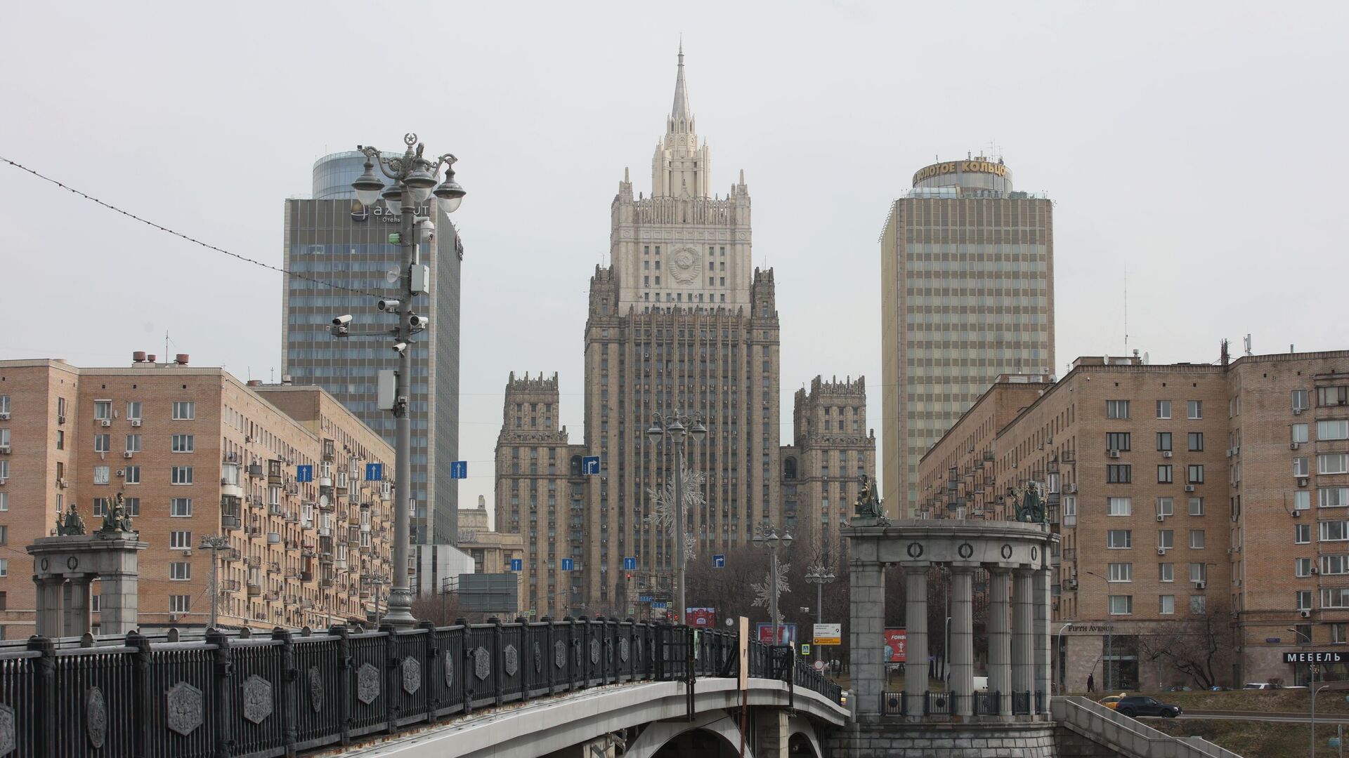 Здание Министерства иностранных дел России в Москве - РИА Новости, 1920, 21.04.2023