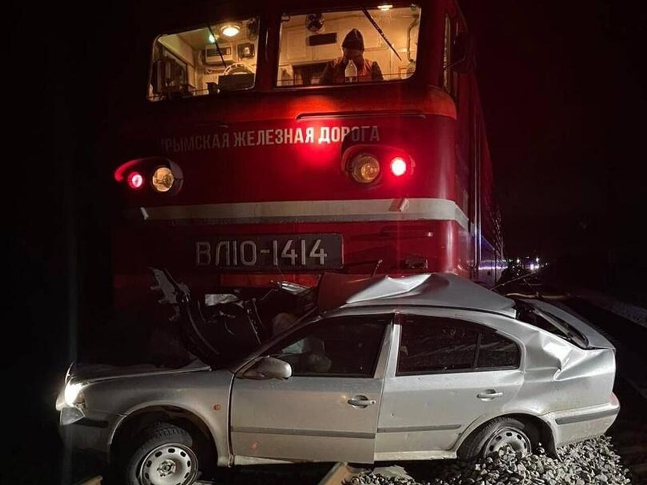 В Джанкое автомобиль попал под поезд, погибли четыре человека - РИА  Новости, 28.03.2023