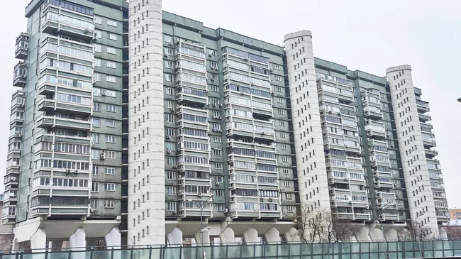 Дом 34 на Беговой улице в Москве