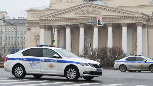 Автомобили полиции в Москве