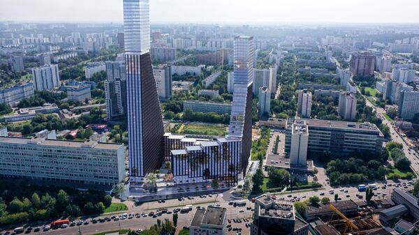 Проект высотного жилого комплекса в районе Коньково на юго-западе Москвы