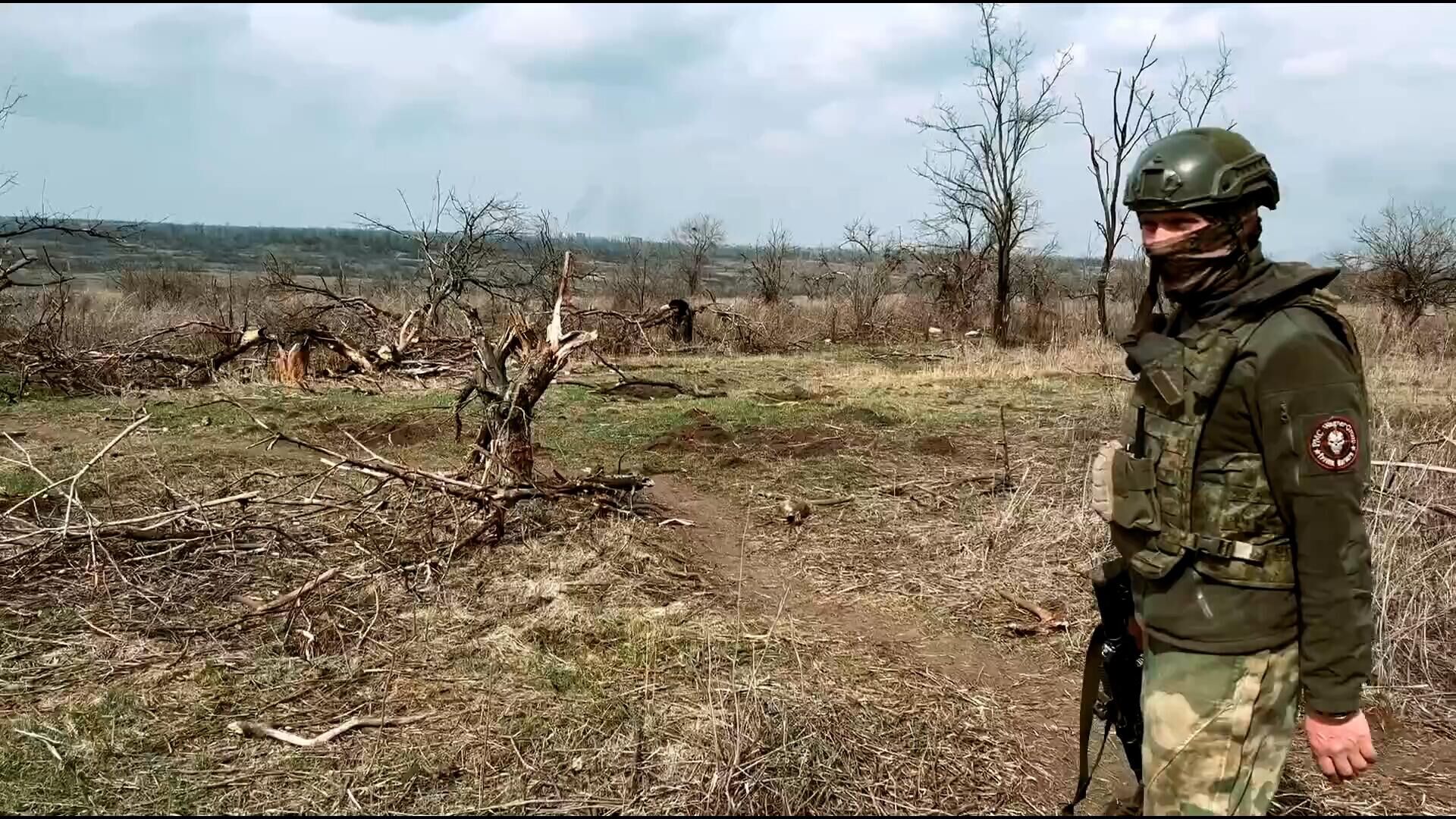 Боец Вагнера об иностранных наемниках, оборонявших окраины Артемовска - РИА Новости, 1920, 31.03.2023