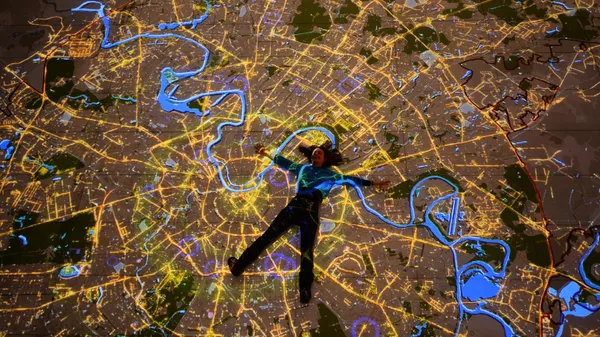 Открытие зала Интерактивной карты Москвы