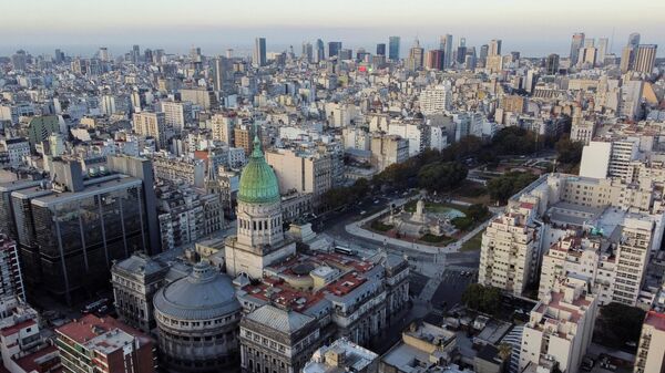 Вид на Буэнос-Айрес, Аргентина