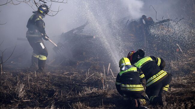 В Северском районе Кубани потушили оба лесных пожара