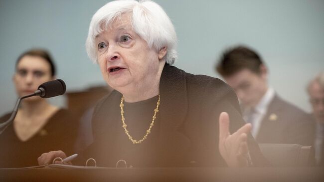 Министр финансов США Джанет Йеллен
