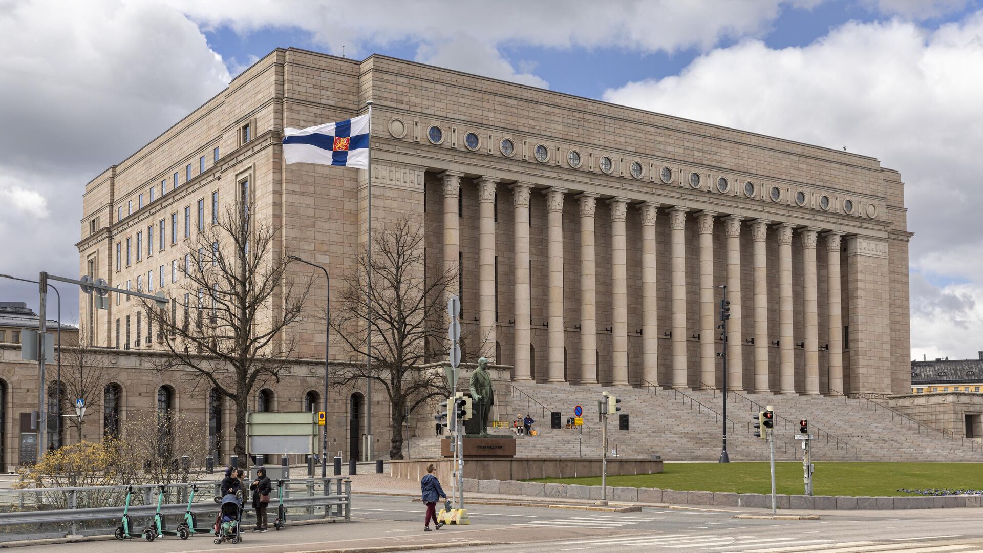 Здание парламента Финляндии - РИА Новости, 1920, 07.11.2023