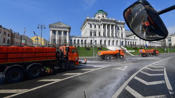 Весеннее благоустройство Москвы