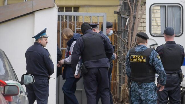 Дарья Трепова в Басманного суде Москвы