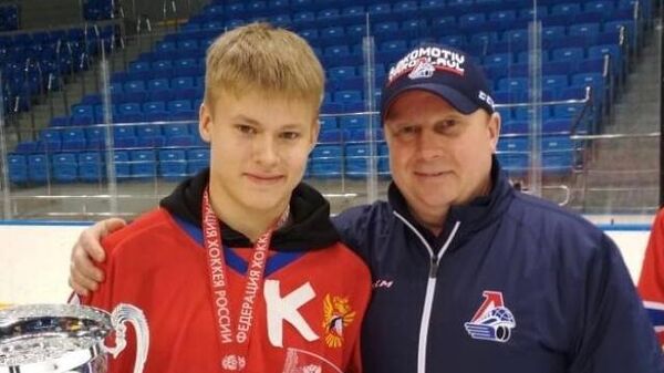 Матвей Мичков с отцом Андреем