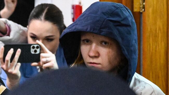 Дарья Трепова в Басманном суде