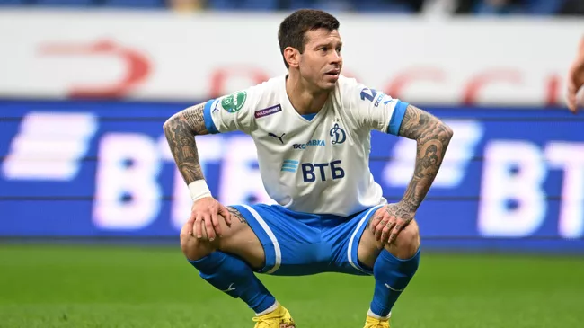 Игрок Динамо Фёдор Смолов