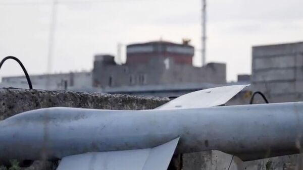 Украинский ударный беспилотник упал в непосредственной близости от Запорожской АЭС