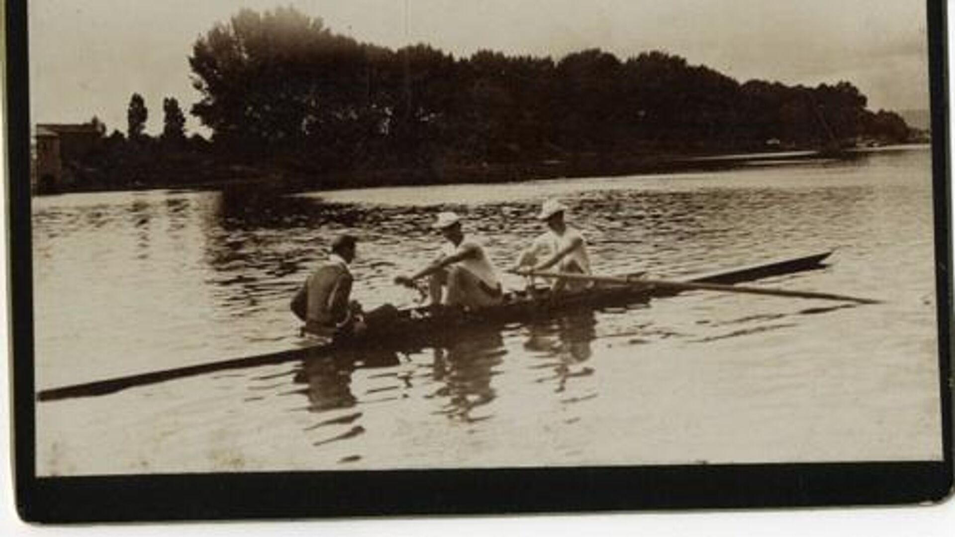 Rowers François Brandt, Rulof Klein and helmsman Hermans Brockmann - RIA Novosti, 1920, 04/06/2023