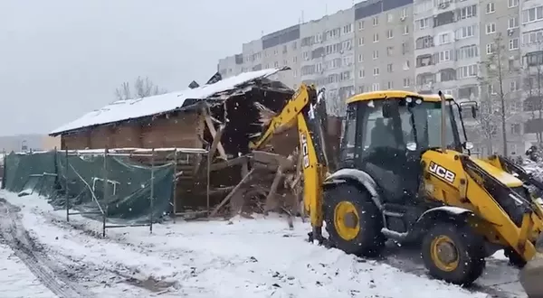 Демонтаж храма равноапостольного князя Владимира УПЦ во Львове