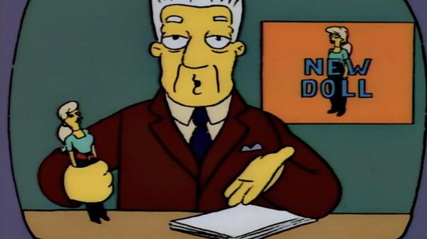 Кадр из мультсериала The Simpsons