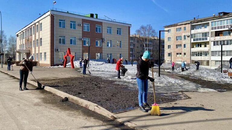 Всекузбасский весенний субботник