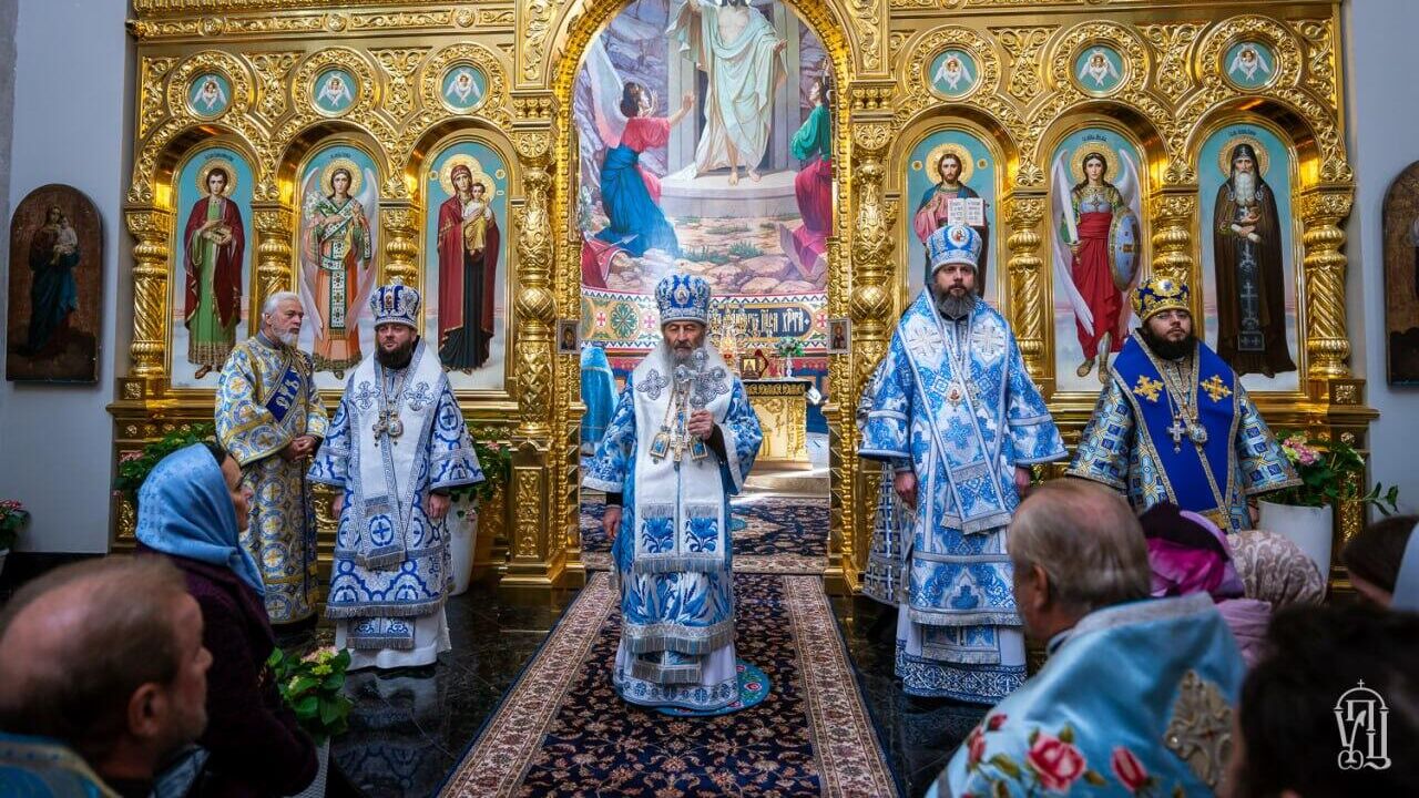 Божественная литургия в праздник Благовещения Пресвятой Богородицы в Киево-Печерской лавре - РИА Новости, 1920, 15.07.2023