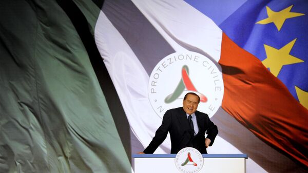 Премьер-министр Италии Сильвио Белускони. 29 января 2010 год