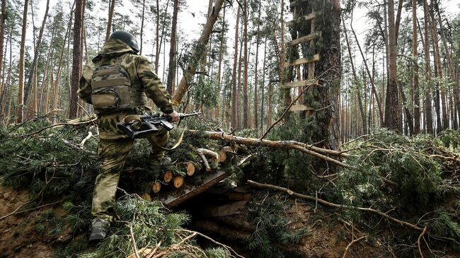 Российский военнослужащий